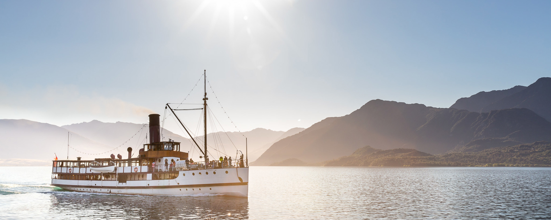 Vintage Steamship, TSS Earnslaw, Cruises across Lake Wakatipu in Queenstown