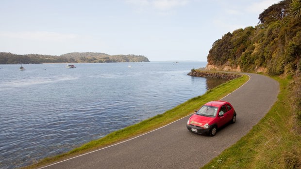 Rental Car on Stewart Island