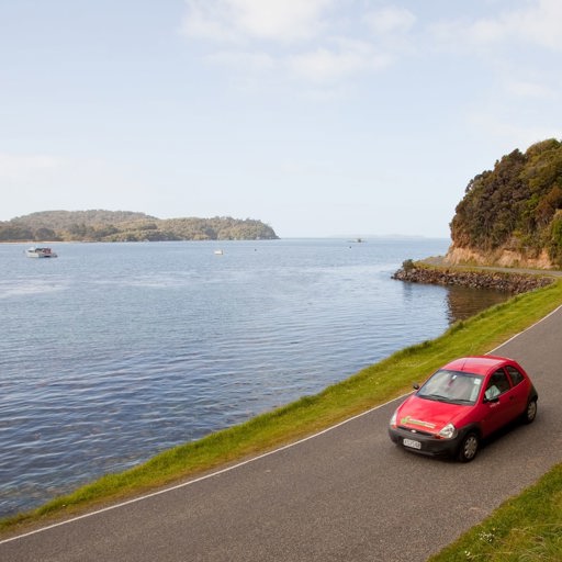 Rental Car on Stewart Island