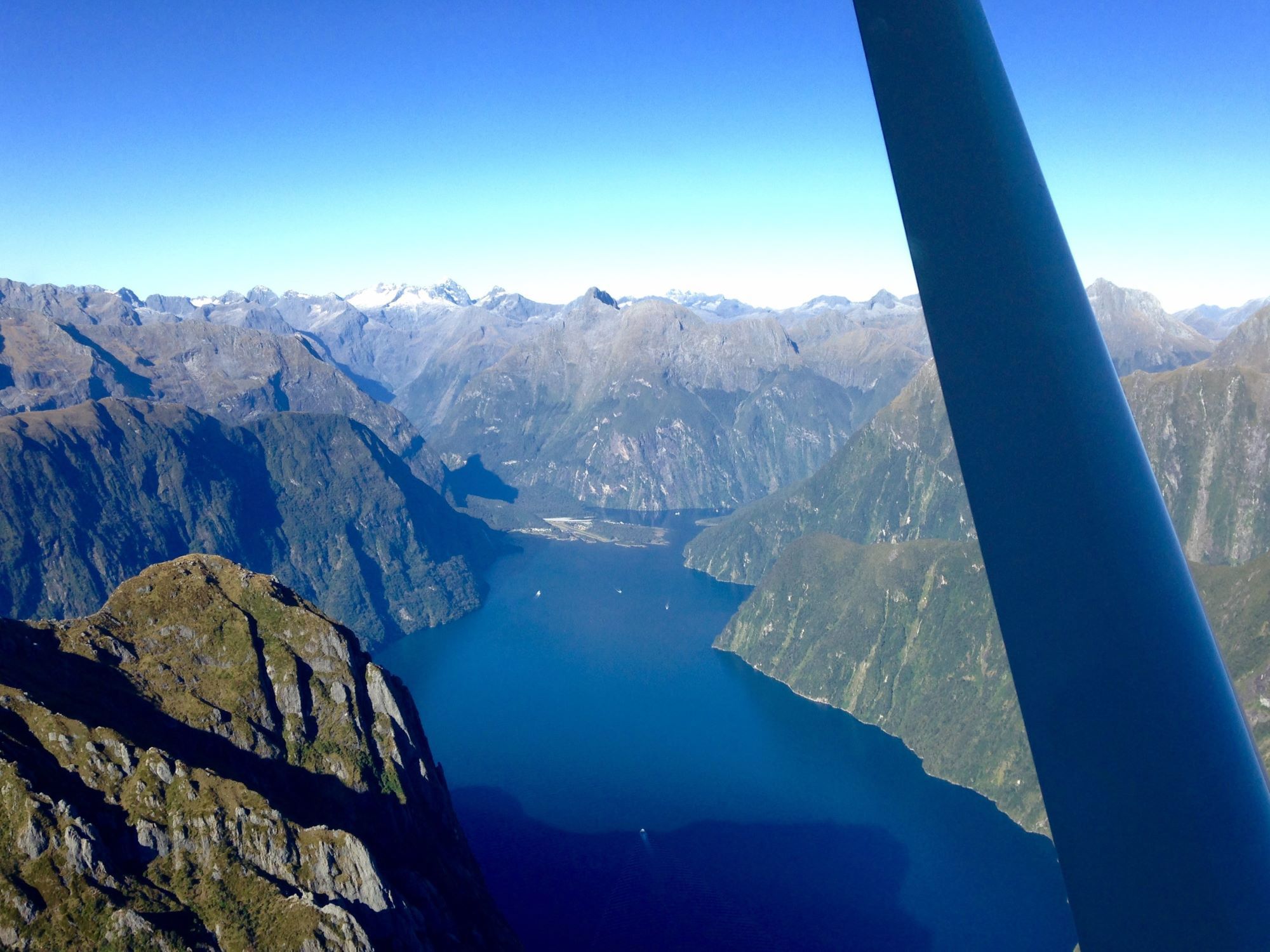 Flight over Milford Sound