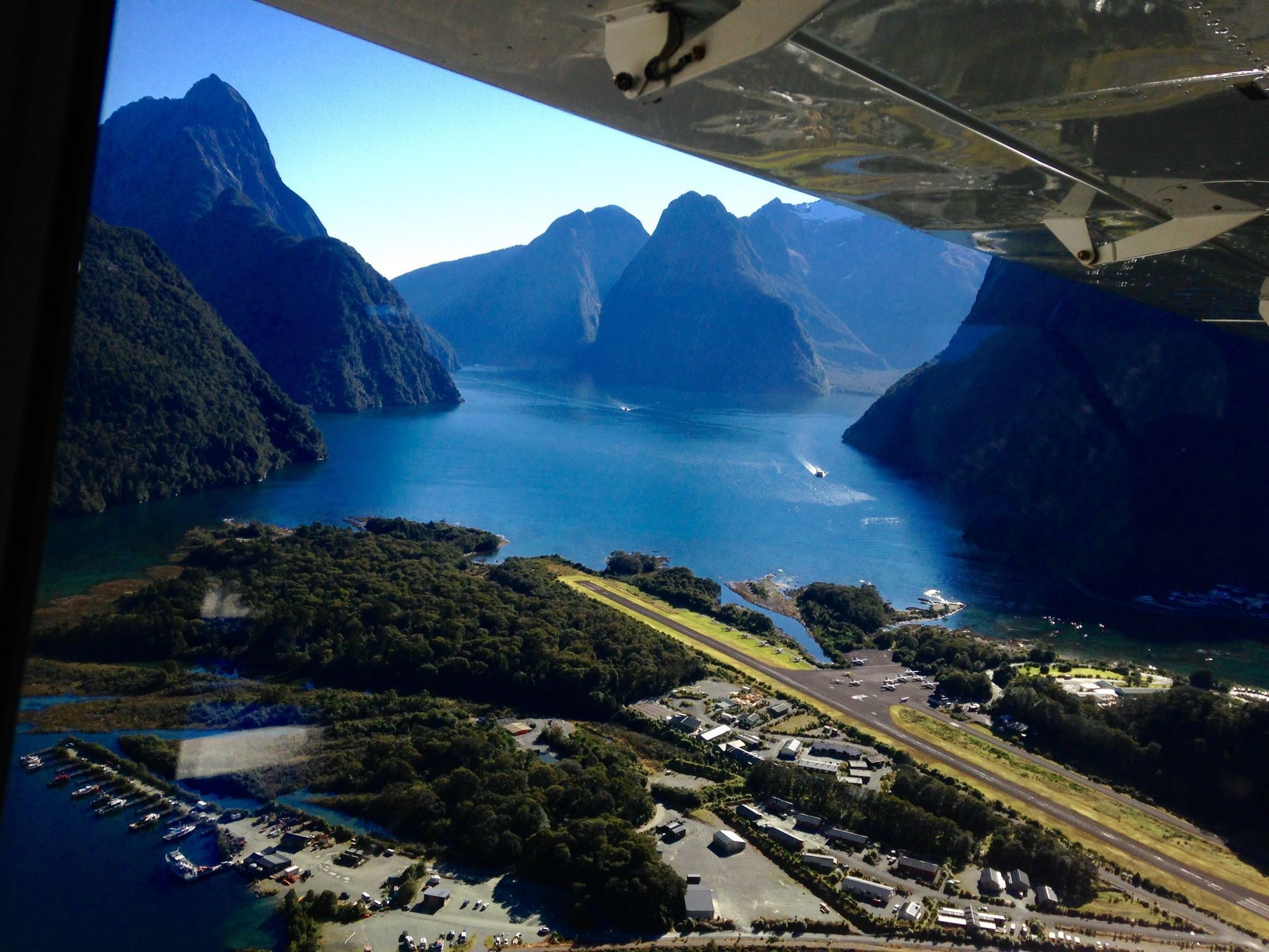 Runway at milford Sound