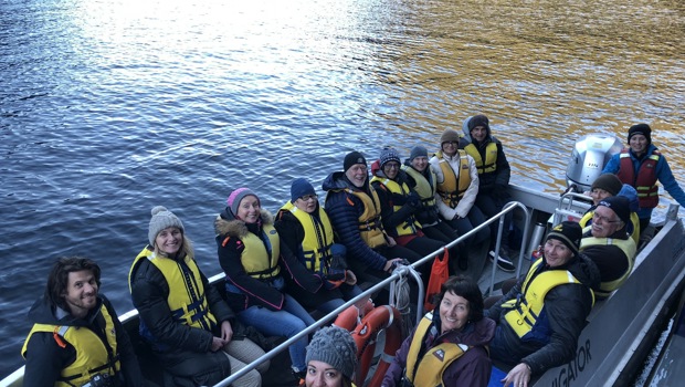 Wanaka Search and Rescue explore Doubtful Sound by small boat