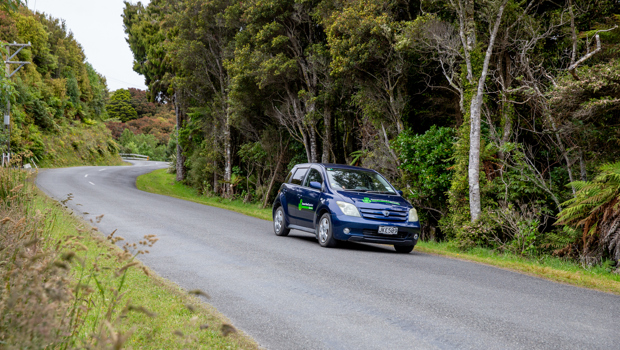 Rental Car on Stewart Island