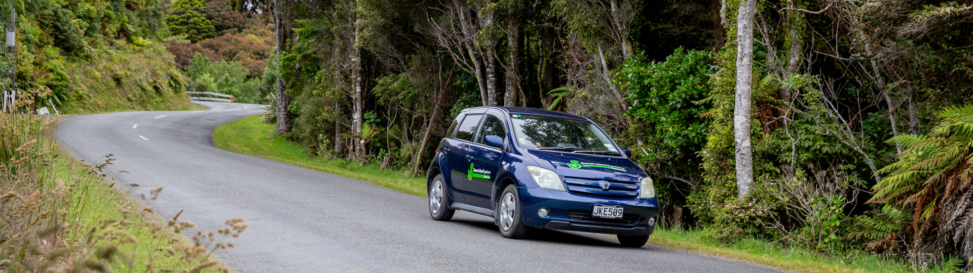 Rental Car on Stewart Island