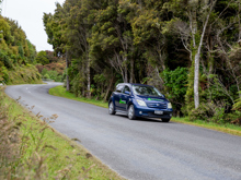 Rental Car on Stewart Island