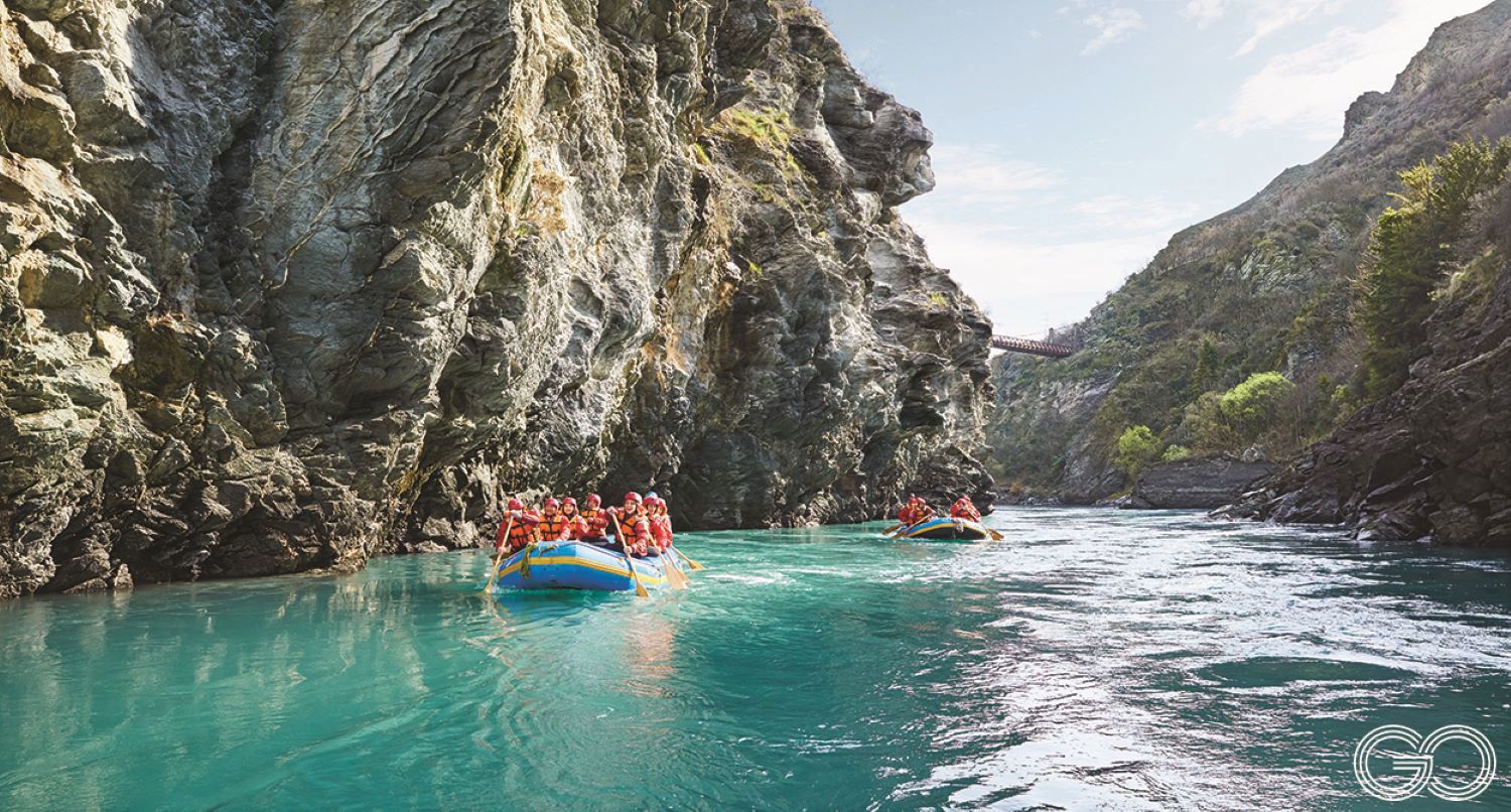 Rafting on the Kawarau River