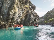 Rafting on the Kawarau River