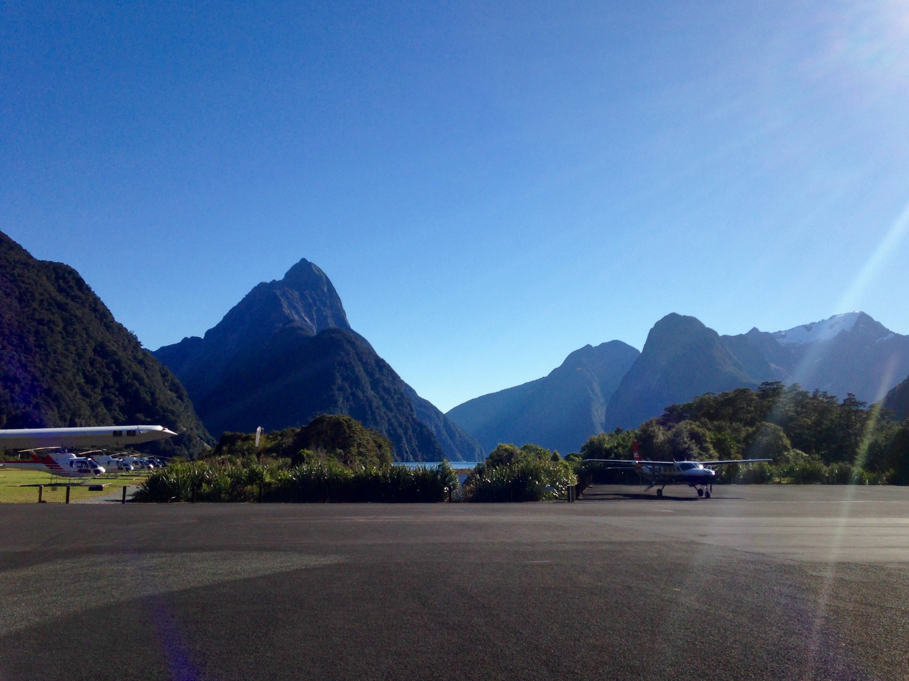 Runway at Milford Sound