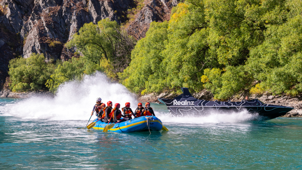 Rafting and Jet Boating on the Shotover River