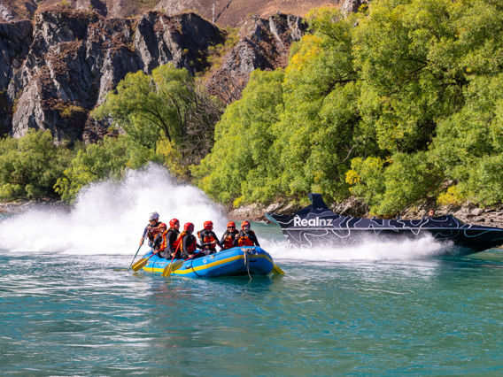 Rafting and Jet Boating on the Shotover River