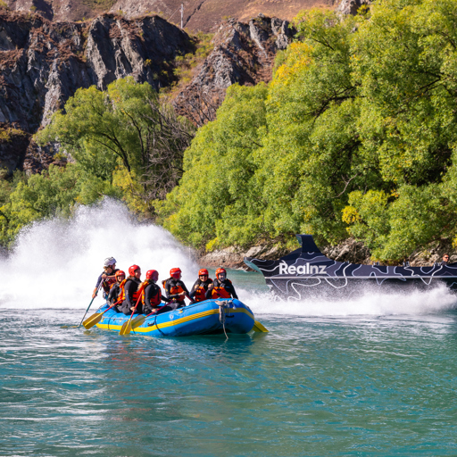 Rafting and Jet Boating on the Shotover River