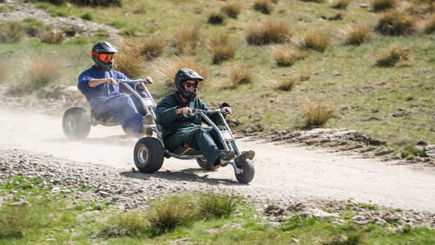 Mountain carting at Cardrona Alpine Resort