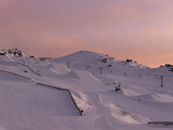 Sunrise at Cardrona Alpine Resort