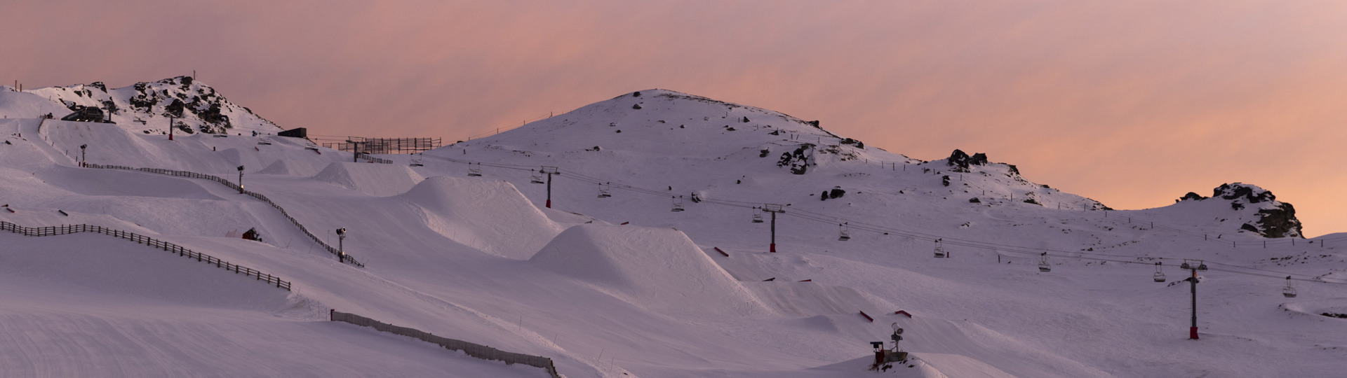 Sunrise at Cardrona Alpine Resort